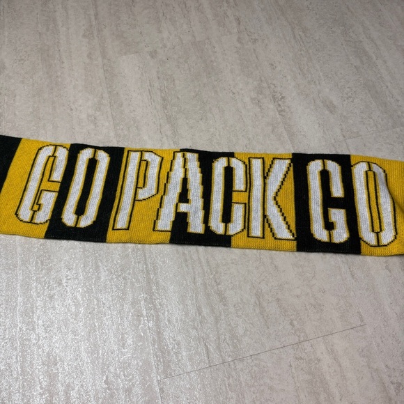 Green Bay Packers Scarf Go Pack Go Raise your voices - Picture 4 of 8